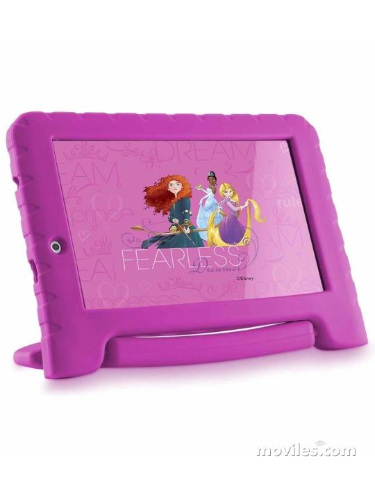 Image 4 Tablet Multilaser Disney Princesas Plus