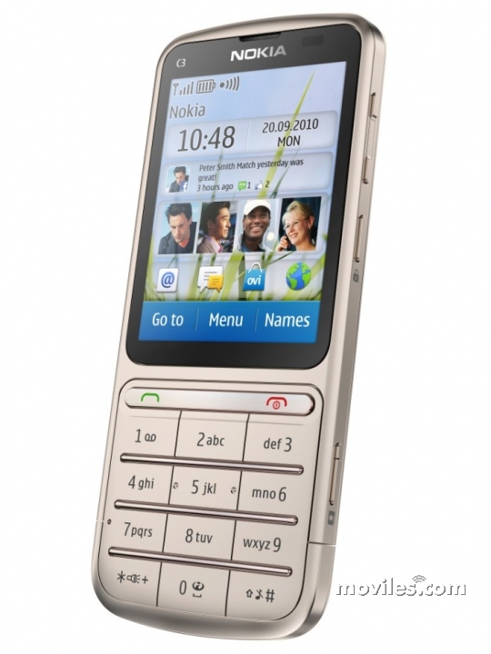 Image 3 Nokia C3 Touch and Type