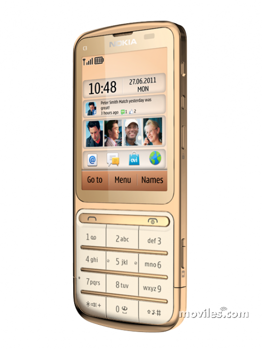 Image 3 Nokia C3-01 Gold Edition