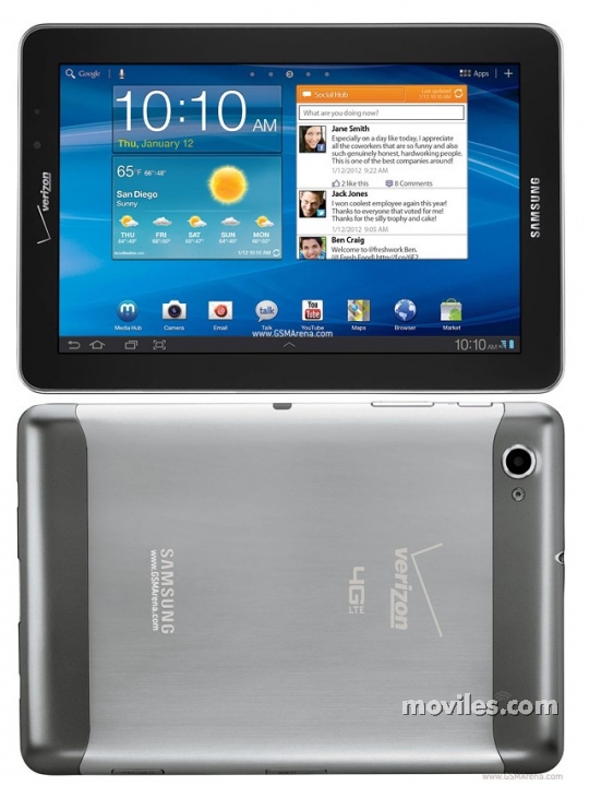 Image 2 Tablet Samsung Galaxy Tab 7.7 4G I815